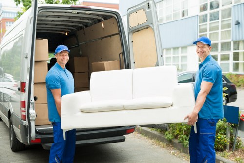 Man with a van vehicle ready for a local move in Kensal Green