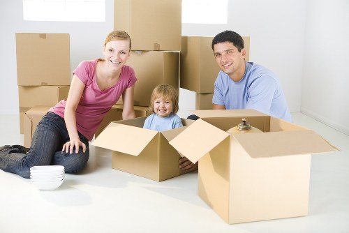 Careful item handling and packing for a move in Kensal Green