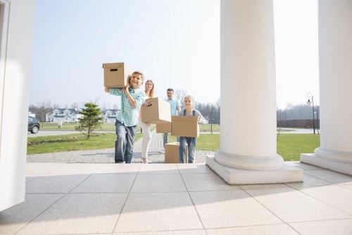 Removals van service for homes in Kensal Green
