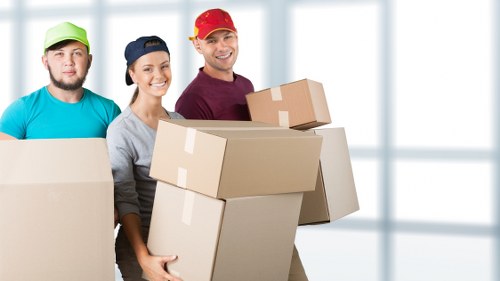 Local removals truck prepared for a flat move in Kensal Green