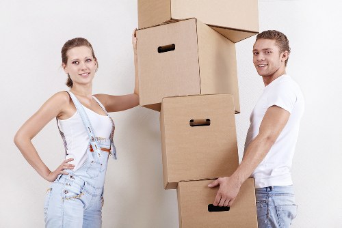 Careful unloading and delivery service near Kensal Green homes