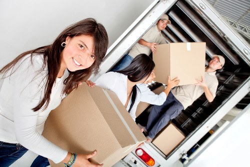 Commercial removals van for Kensal Green businesses