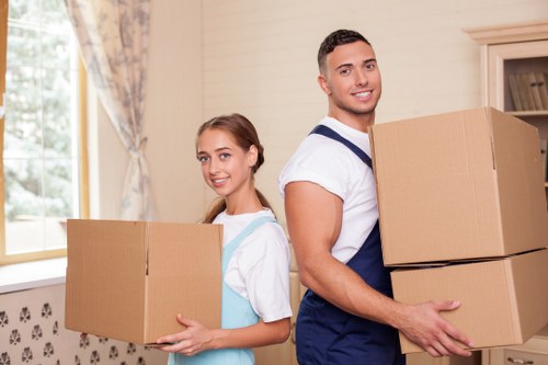Insured removal service in Kensal Green during a house move