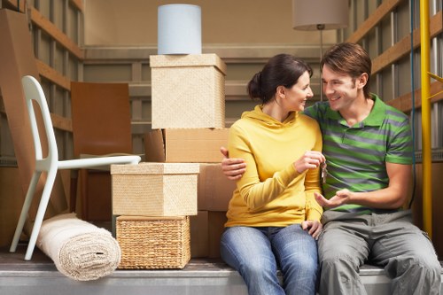 Local removal van for flat and furniture moves